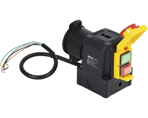 Bouton-poussoir avec câble et interrupteur d''arrêt d''urgence