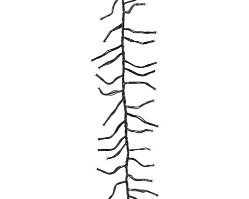 Lichterkette mit horizontalen Strängen und kleinen Lichtern