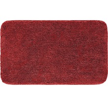 Badteppich Grund Melange 70 x 120 cm rubin