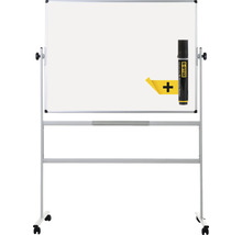 Tableau blanc mobile magnétique peint 200x100 cm