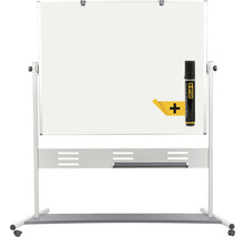 Drehbares Whiteboard mit Stiftablage und Stift