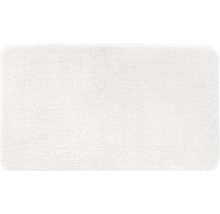 Tapis de bain Grund Melange 70 cm x 120 cm blanc