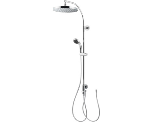 Colonne de douche avec inverseur Breuer Aquamaxx 320 pomme haute ronde chrome 9252008000099