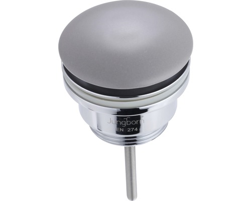 Ablaufgarnitur mit Sieb und Stopfen