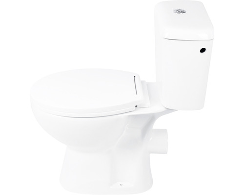 WC sur pied en céramique avec réservoir