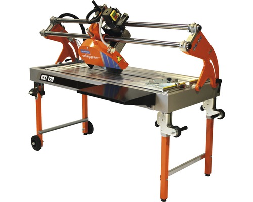 Fliesenschneider mit Tisch und Schneidrad