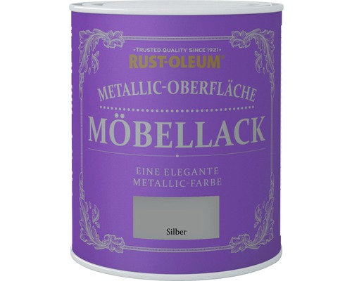 Metallic Möbellack silber 750 ml
