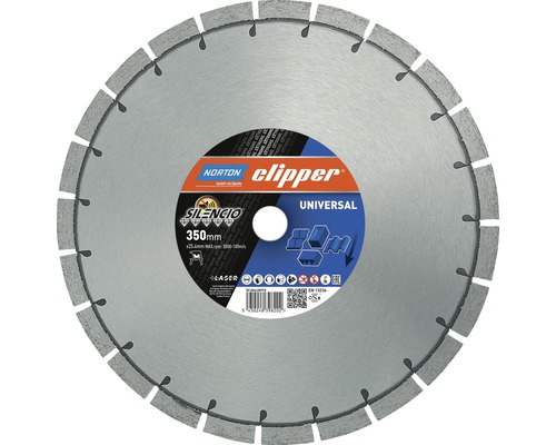 Disque diamanté Norton Clipper Extreme Universal Silencio Ø 350x25,4 mm