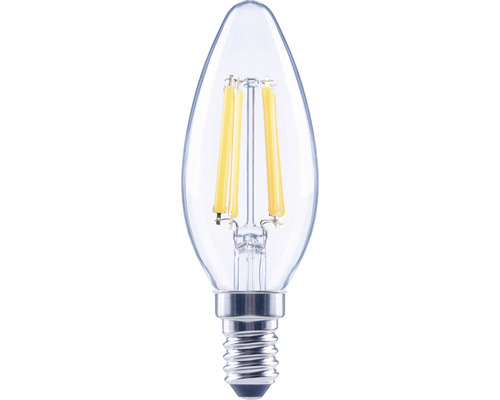 3 ampoules LED filament E14 à intensité variable - 4 W - 470 lm - Blanc  chaud