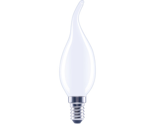 Ampoule en forme de bougie à LED FLAIR CL35 E14/2,2W(25W) 250 lm 2700 K blanc chaud mat rafale en forme de bougie