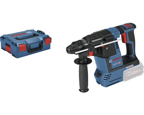 Akku-Bohrhammer mit SDS plus Bosch Professional GBH 18V-26 inkl. L-BOXX 136, ohne Akku und Ladegerät