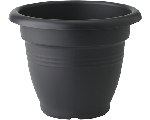 Pot de fleurs elho Green Basics, plastique, Ø 35 H 26,8 cm, noir