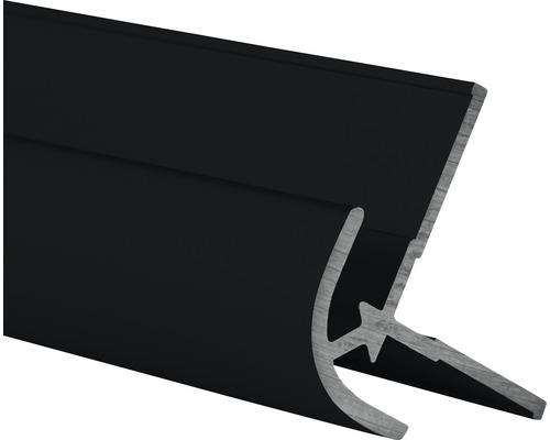 Raccord d'angle DecoDesign sur angle 2100 mm noir