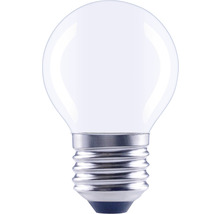 Ampoule sphérique LED FLAIR à intensité lumineuse variable G45 E27/6W(60W) 806 lm 2700 K blanc chaud mat-thumb-0