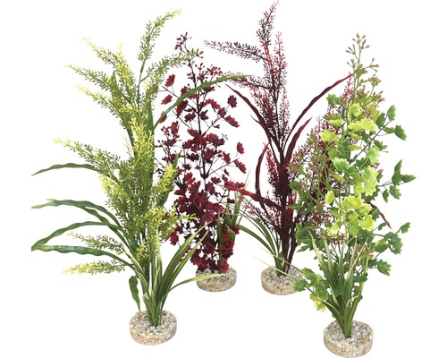 Plante en plastique Forest Sicily 45 cm, couleurs assorties