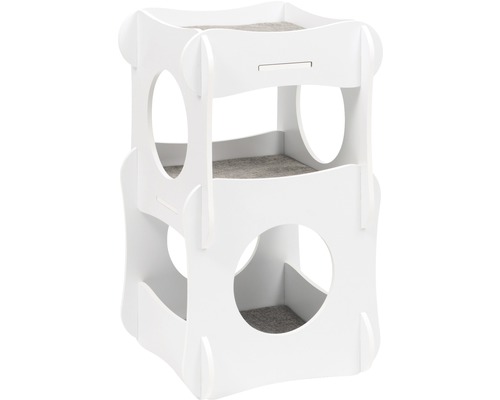 Meuble pour chat Catit Vesper Condo 48,5 x 48,5 x 80 cm blanc