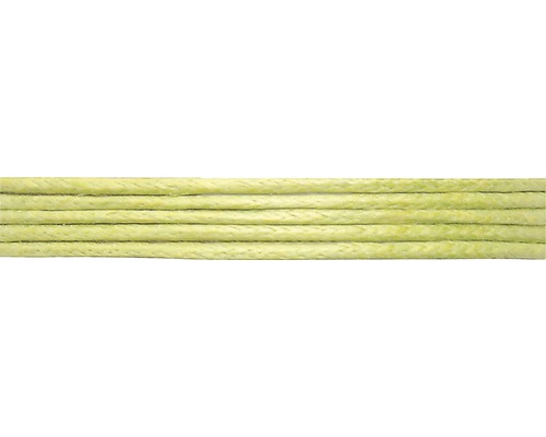 Corde en coton vert 1mm/5m