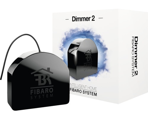 Variateur Fibaro 2 sans câble Z-Wave - compatible avec SMART HOME by hornbach Fibaro Dimmer 2 Appareil Smart Home avec emballage
