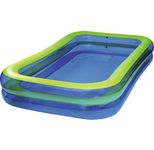 Aufblasbarer rechteckiger Pool mit drei Ringen