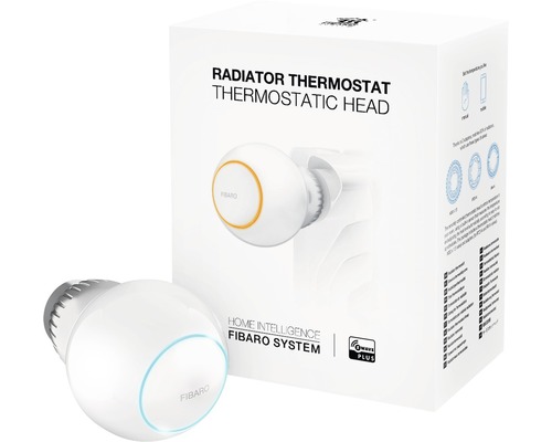 Thermostat de radiateur essentials BT rond blanc 120336 - HORNBACH  Luxembourg