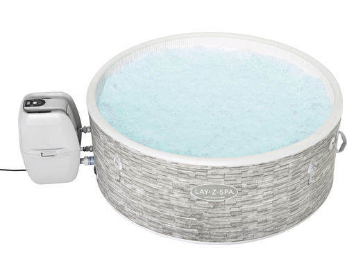Lay-Z-Spa Vancouver aufblasbarer Whirlpool mit Steinmaueroptik