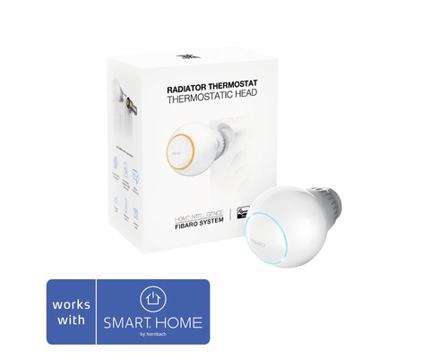 Thermostat intelligent de radiateur Fibaro Thermostat intelligent de radiateur Fibaro