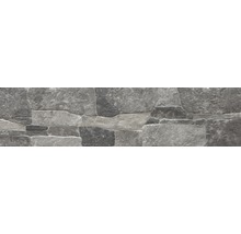 Carreau en grès cérame gris aspect pierre