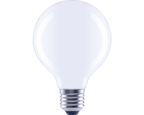 Lampe globe LED FLAIR à intensité lumineuse variable G80 E27/7W(60W) 806 lm 2700 K blanc chaud mat