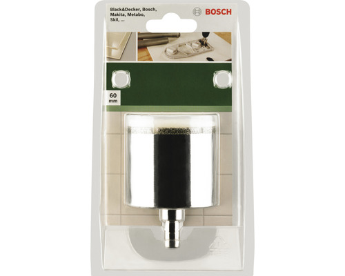 Bosch Fliesenlochsaege 60 mm in Verpackung