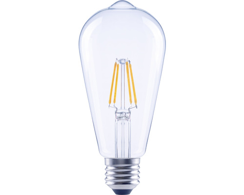 3 ampoules LED filament E14 à intensité variable - 4 W - 470 lm - Blanc  chaud