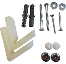 Kit de montage d’angle pour WC Kompakt, urinoir et demi-colonne K99-0025-thumb-0