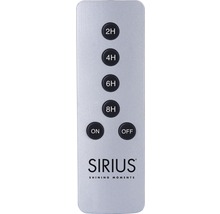 Fernbedienung Sirius Aluminium inkl. Batterie