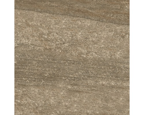 Dalle de terrasse en grès cérame fin Lava cuivre bord rectifié 60 x 60 x 2 cm