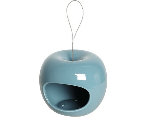 Nichoir en forme de pomme avec suspension