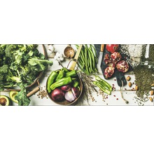 Glasbild Ingredients II 50x125 cm GLA2102