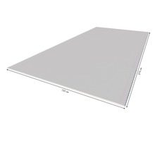 Plaque de plâtre aux dimensions de 125 sur 275 centimètres