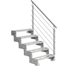 Metalltreppe mit Geländer