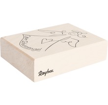 Rayher Schutzengel Stempel aus Holz