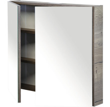 Armoire de toilette Sanox 70 x 13 x 65 cm tabacco 2 portes