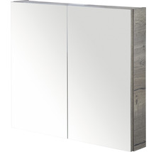 Armoire de toilette Sanox 70 x 13 x 65 cm tabacco 2 portes