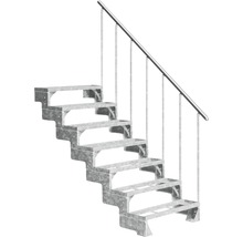 Metalltreppe mit Handlauf
