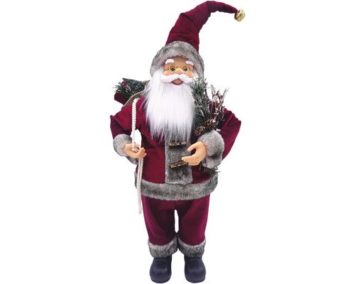 Figurine décorative Lafiora Père Noël h 60 cm, rouge, vert Figurine décorative Lafiora Père Noël h 60 cm, rouge, vert
