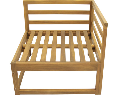 Cadre de fauteuil de salon de jardin en bois