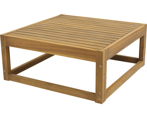 Table carrée en bois pour l''extérieur