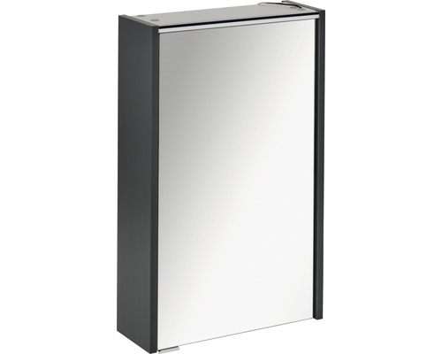 Armoire de toilette FACKELMANN Denver 42 x 16 x 68,5 cm anthracite 1 porte led IP 20