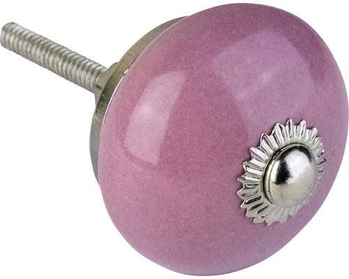 Keramik Möbelknopf mit Schraube