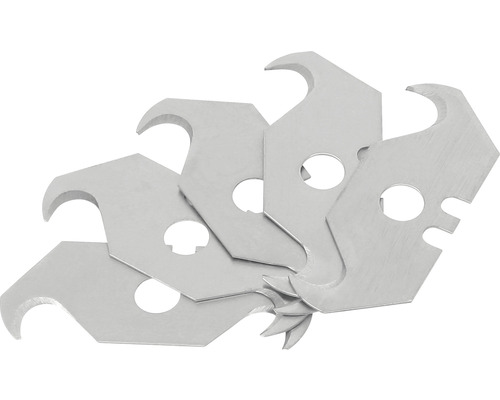 Ersatz Hakenklingen 548 x 18 mm 5er Pack Mehrere Spundwandhobelmesser
