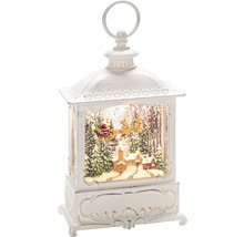 Lanterne décorative avec motif de Noël à l''intérieur
