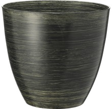 Pflanztopf mit Holzoptik