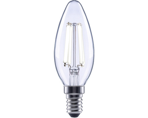 Ampoule flamme LED FLAIR à intensité lumineuse variable C35 E14/6W(60W) 806 lm 4000 K blanc neutre transparent